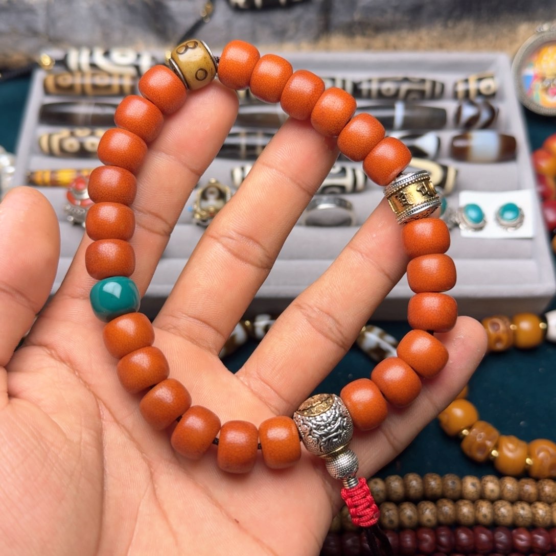 柏香籽/百香籽手串菩提根