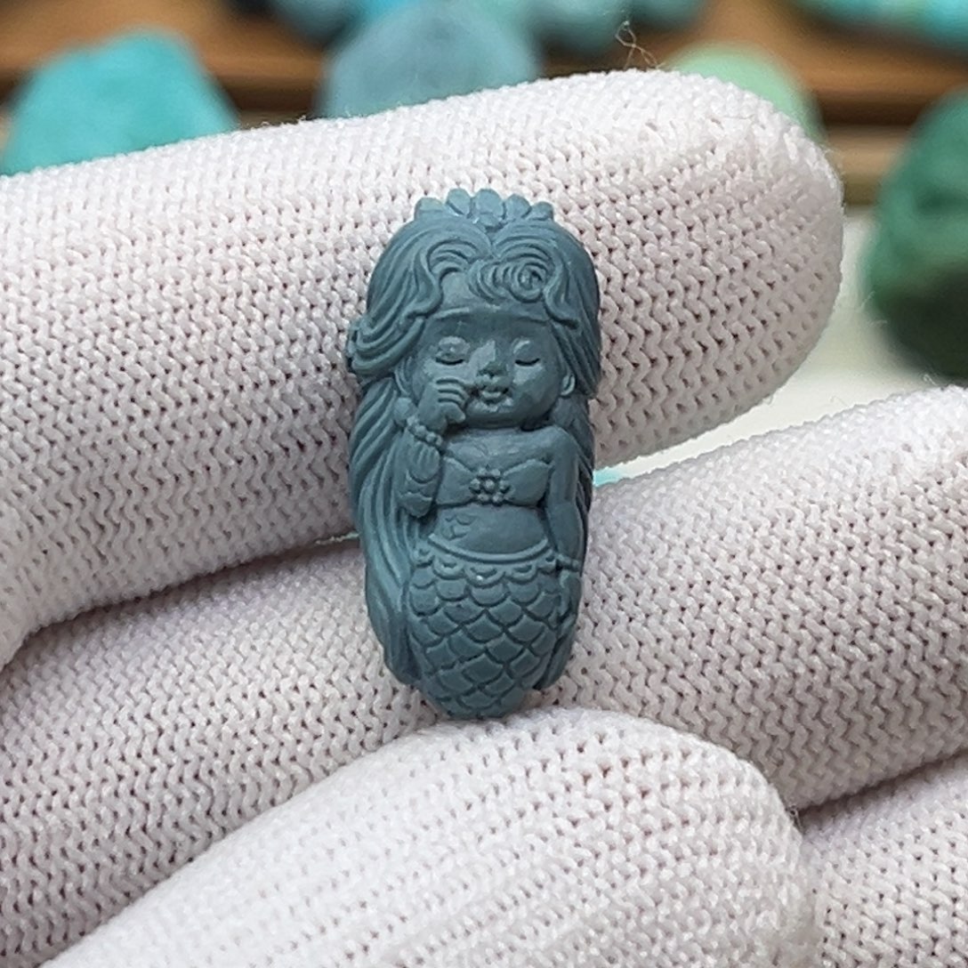 绿松石未镶嵌珠宝奇石