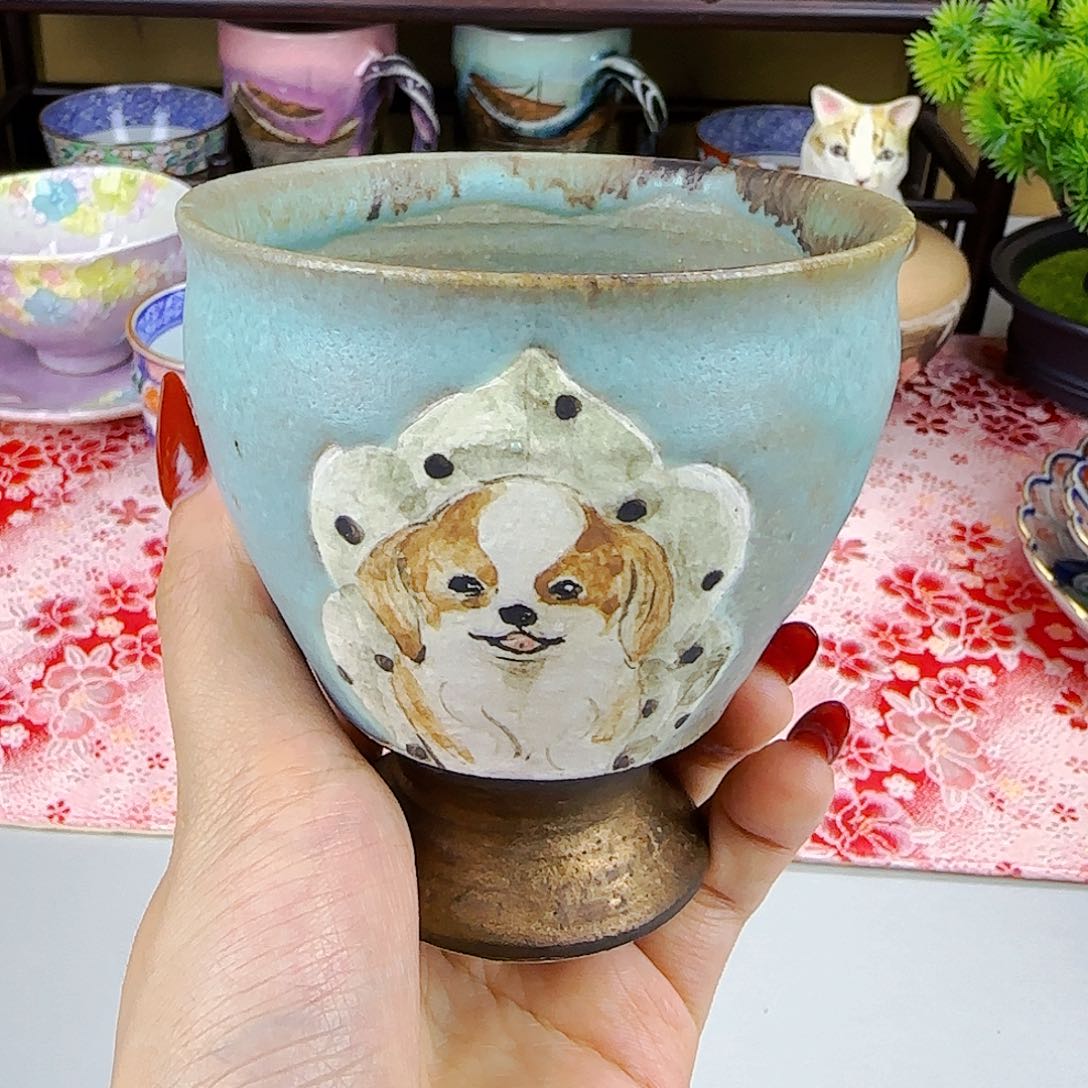 他家茶具瓷器好美