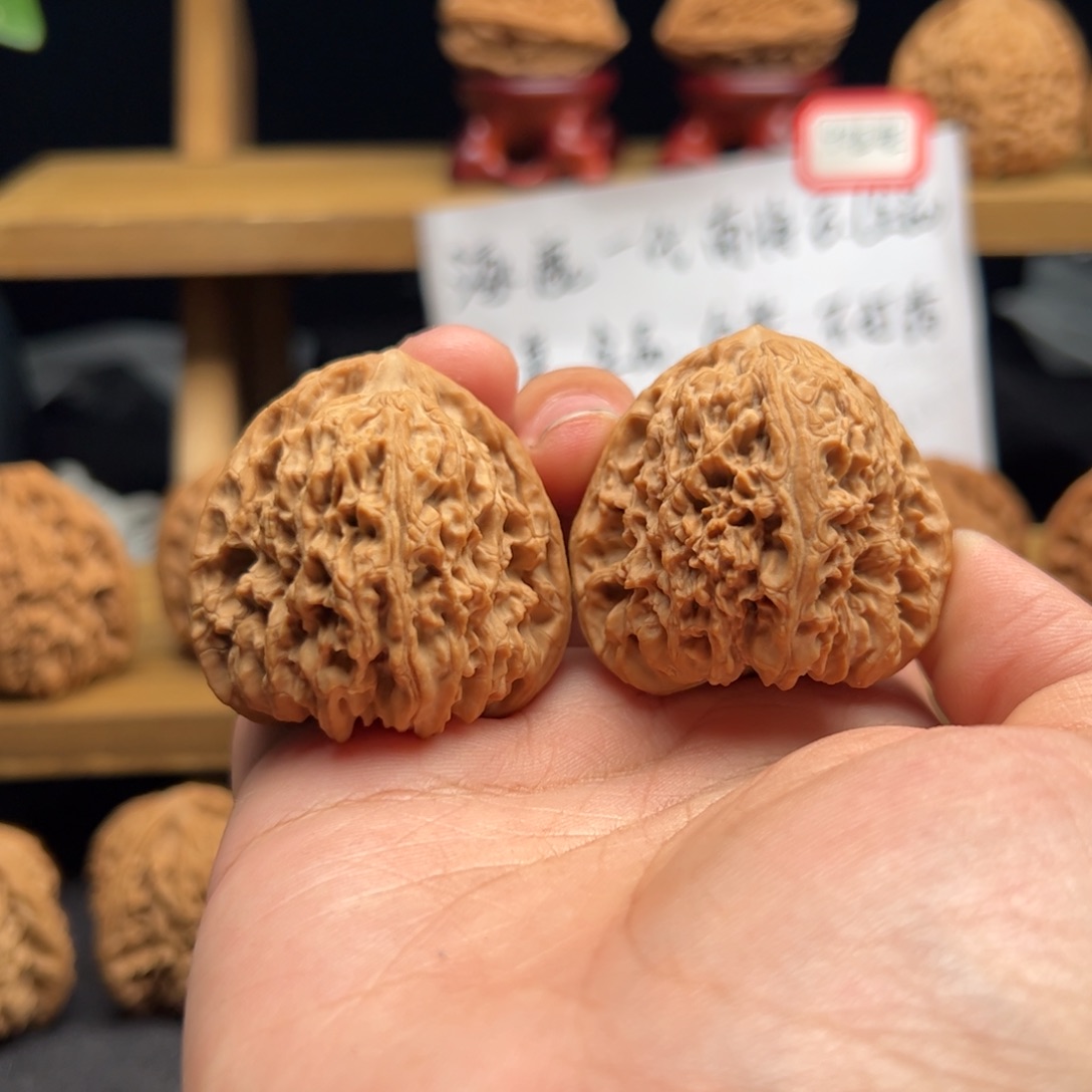白***纸吊坠文玩核桃涿鹿南疆一代