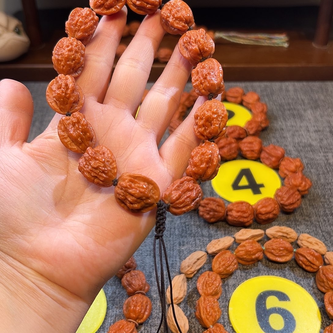 文玩核桃手串小金蟾