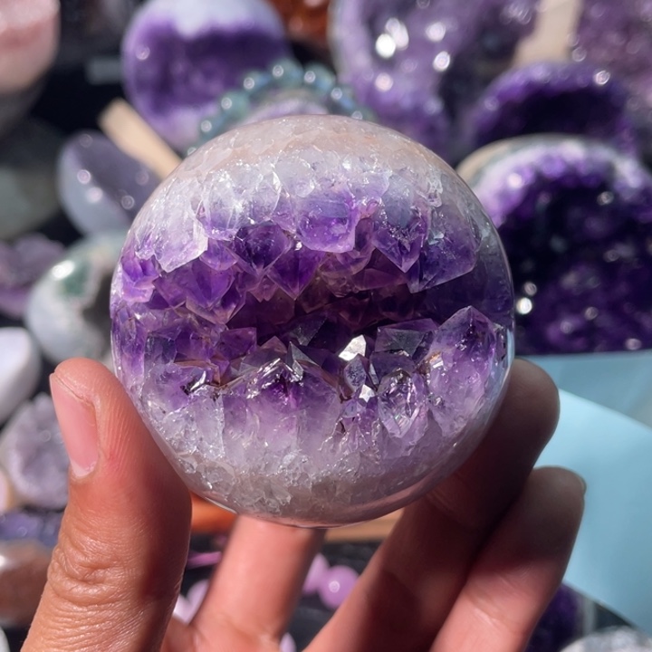 紫晶大型摆件（非配饰）未镶嵌