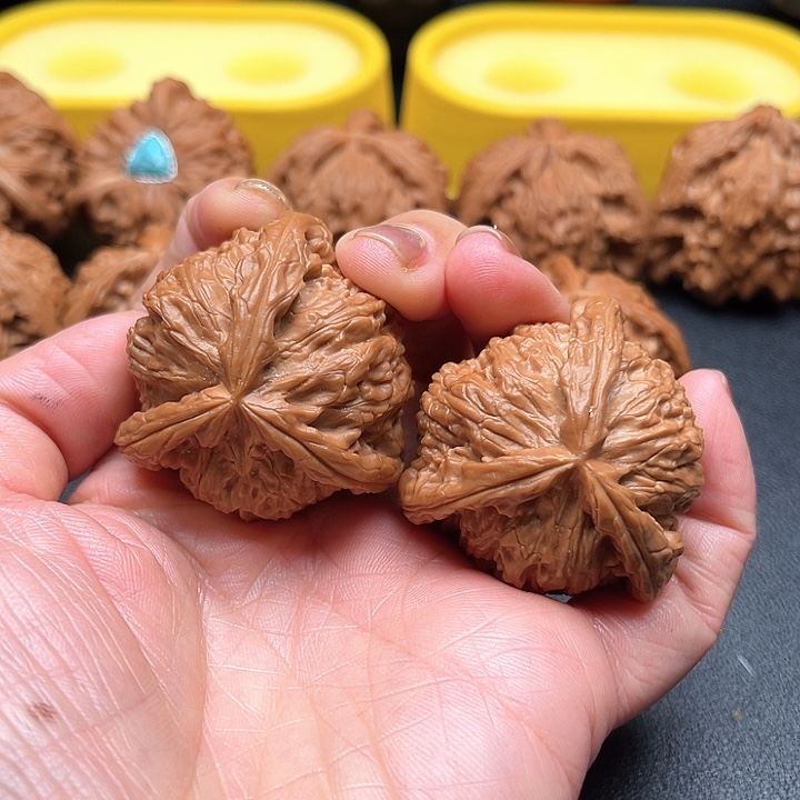 替***你核桃40尺白狮子拼接三棱