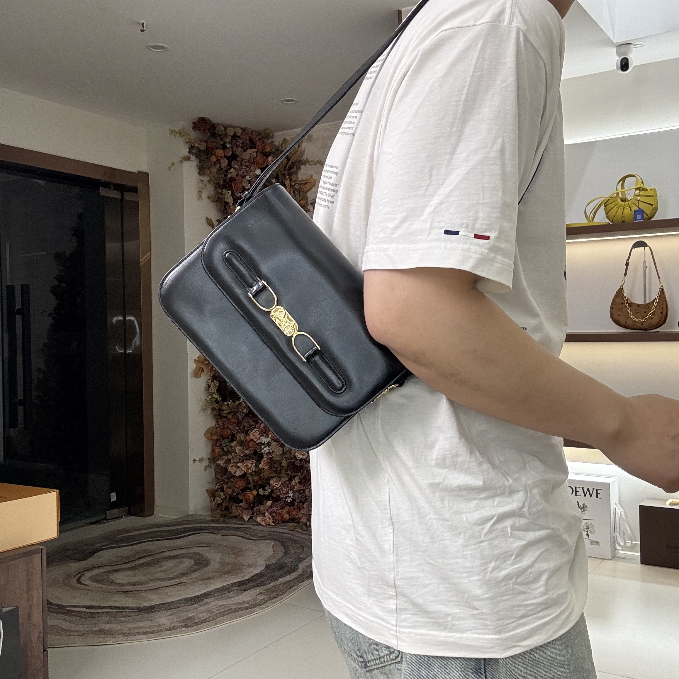 95新 Celine/思琳 冰冰中古/思琳/单肩包