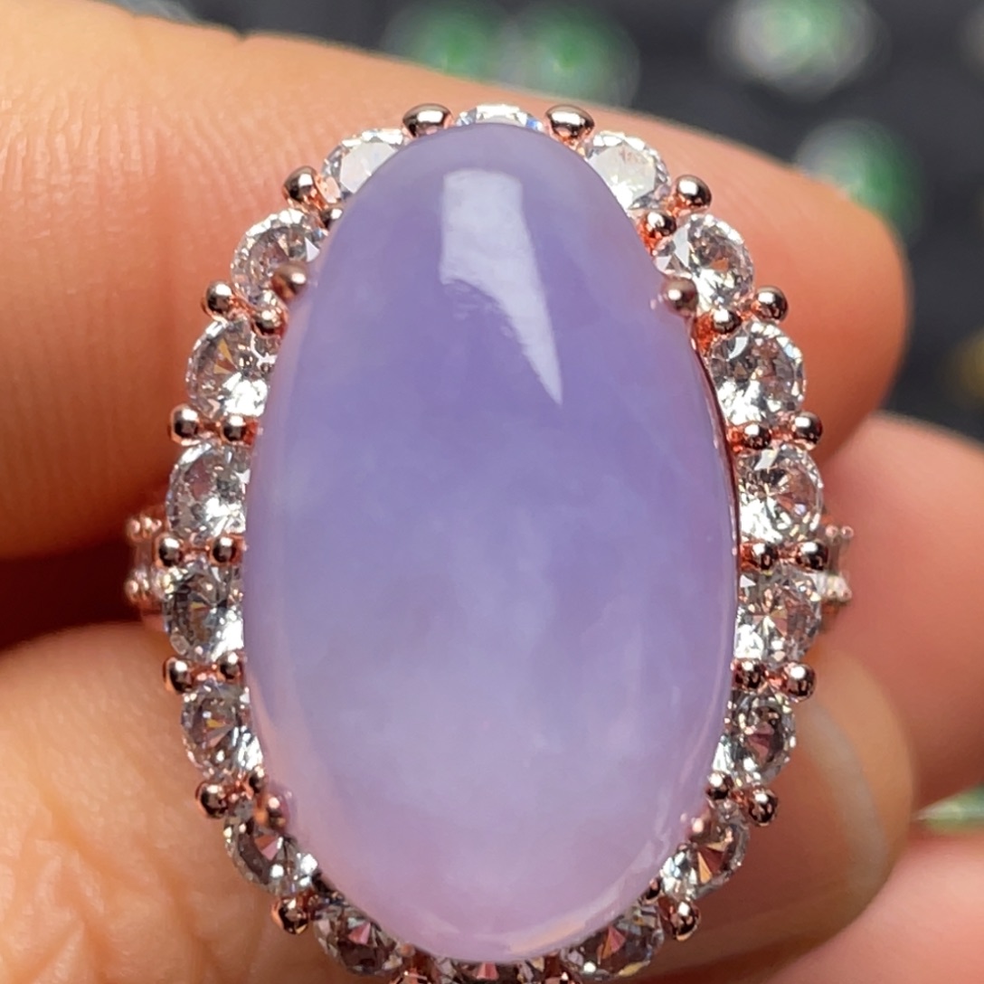 翡翠未镶嵌戒指纯天然缅甸翡翠A货