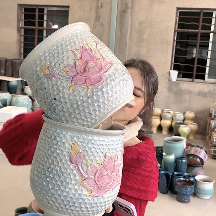 正品口18高21花盆……