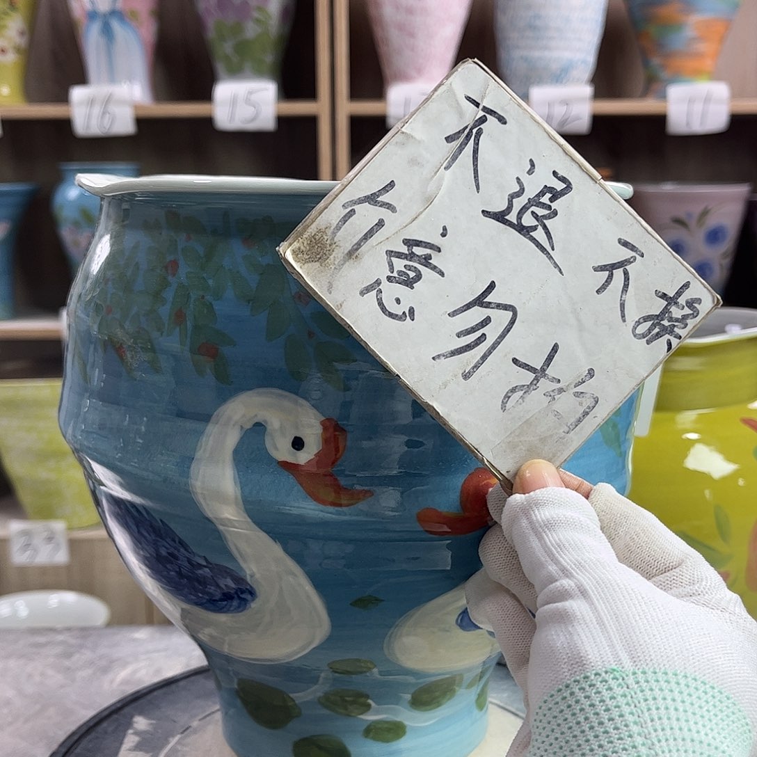 景德镇陶瓷花盆花盆