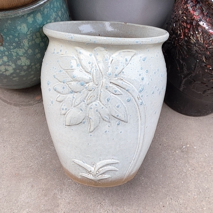 紫砂花盆正品口20高25