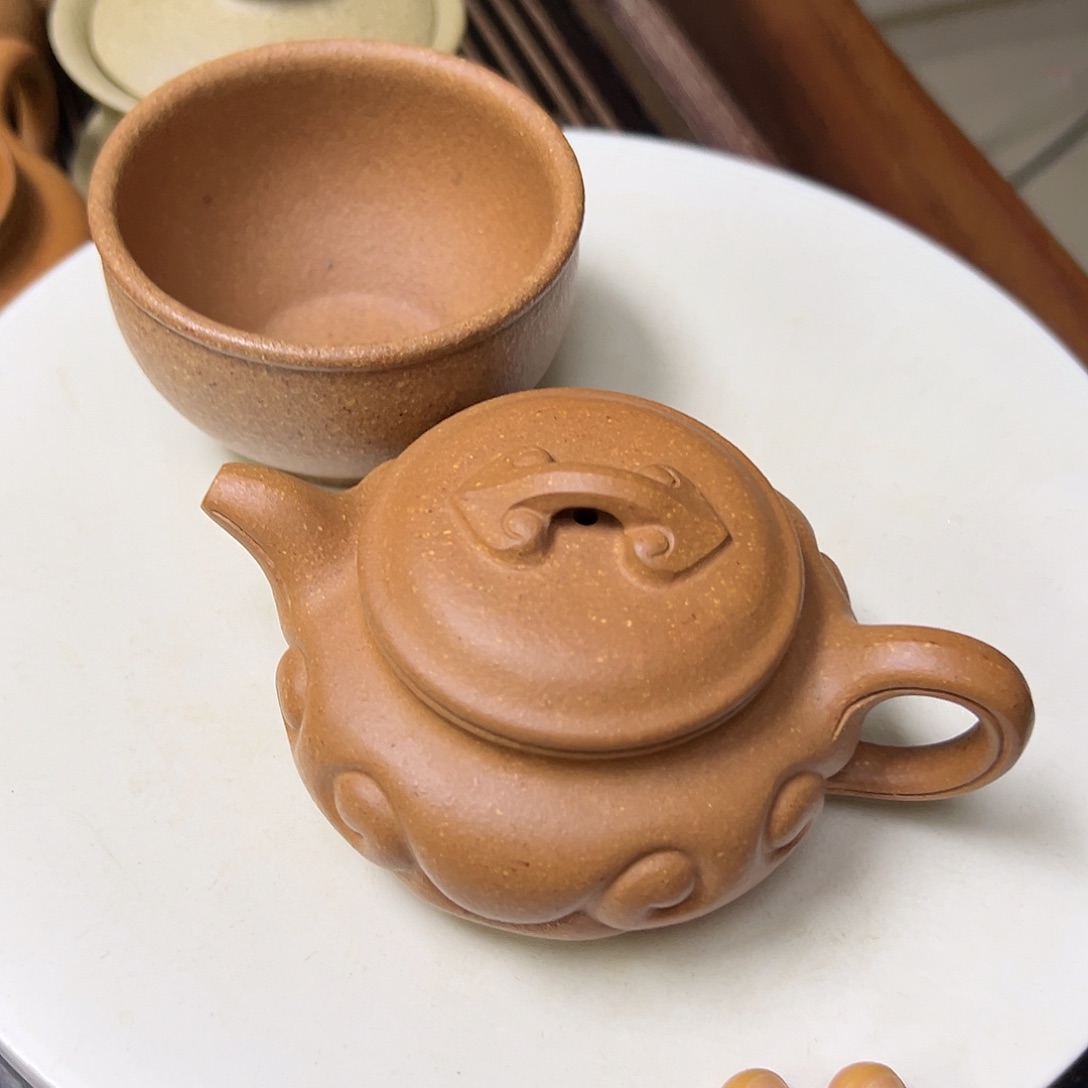 段泥茶壶紫砂壶等传统文化艺术作品和民间