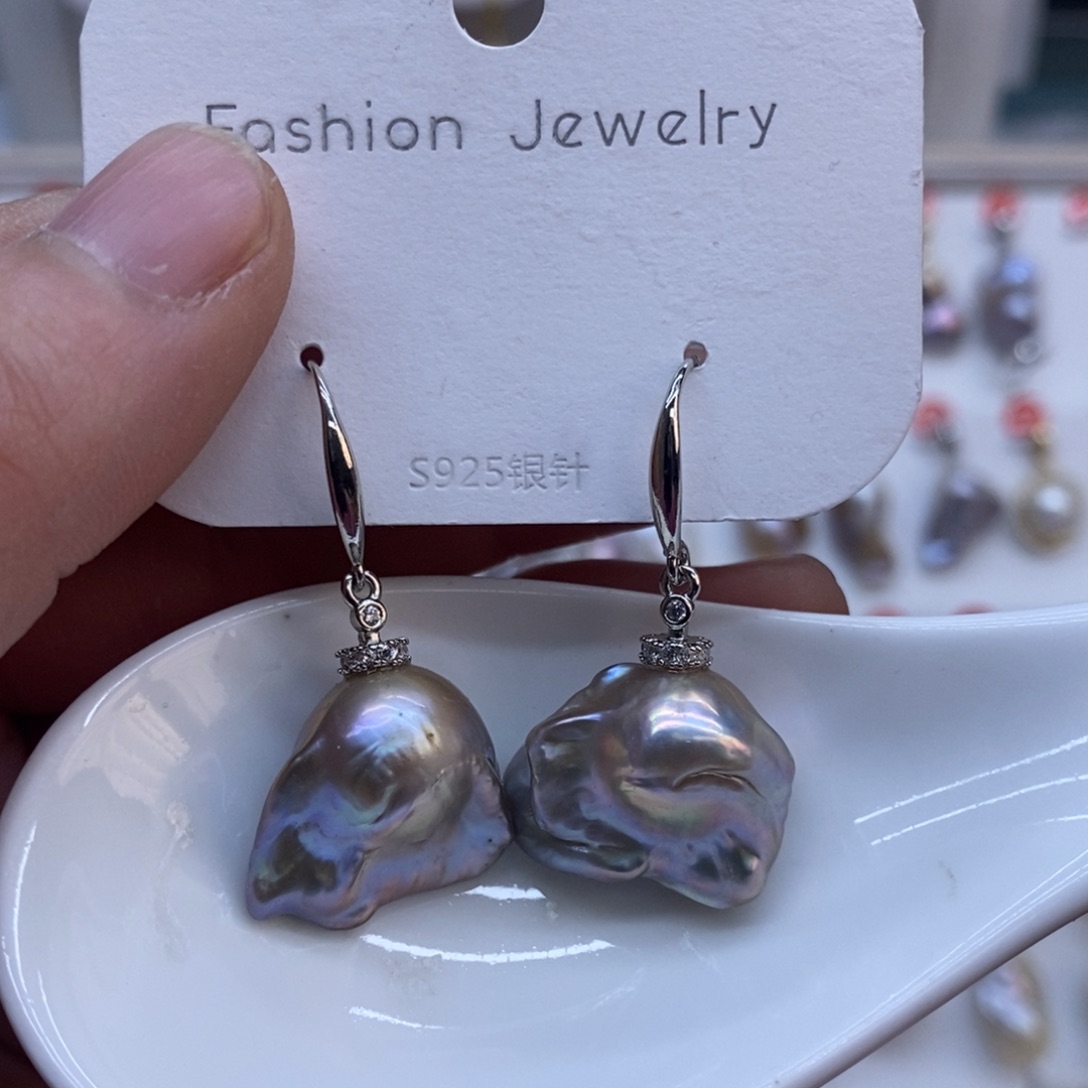 美丽哦哦哦淡水珍珠未镶嵌