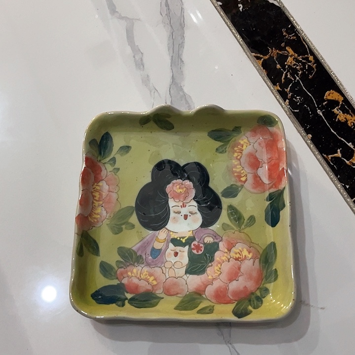 陶景德镇釉下手绘陶瓷 