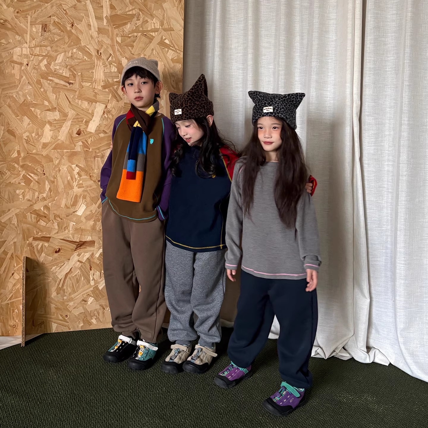 yummy&rocky【校服神裤】5A抑菌永久抗静电加绒保暖收口卫裤