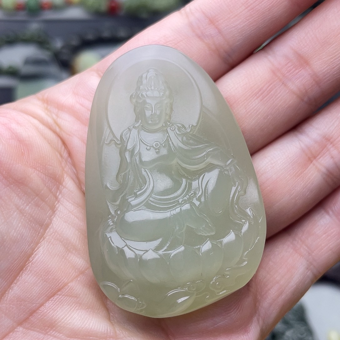 颈饰未镶嵌和田玉
