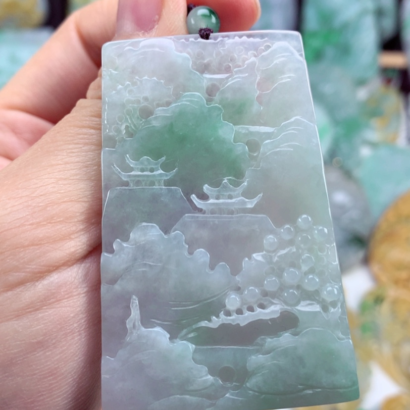 【闪购商品】翡翠吊坠(不含链)未镶嵌