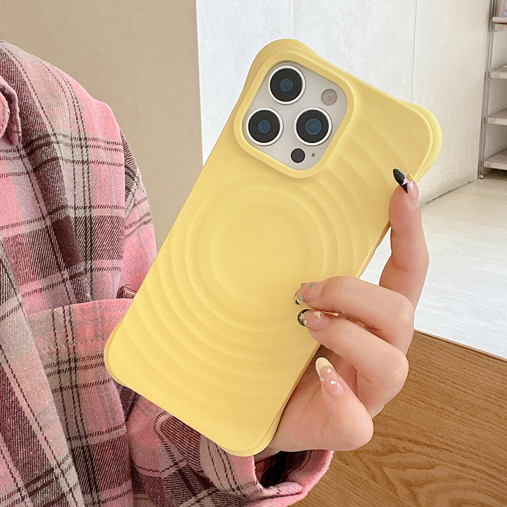 波漾适用于苹果iPhone16液态硅胶磁吸苹果15/14/13系列纯色手机壳