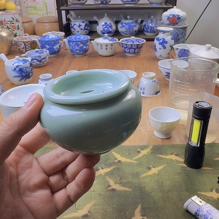 更**者青花瓷器杯子茶具