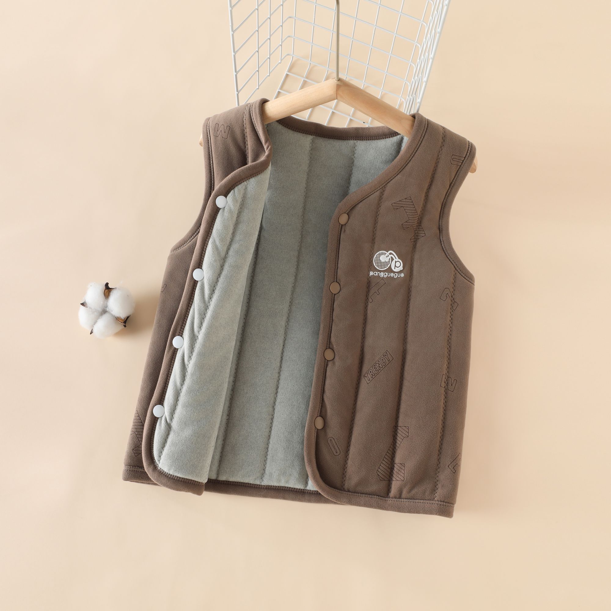 【校服神器】男女童保暖内衣套装羊毛蚕丝石墨烯加厚学生棉袄马甲