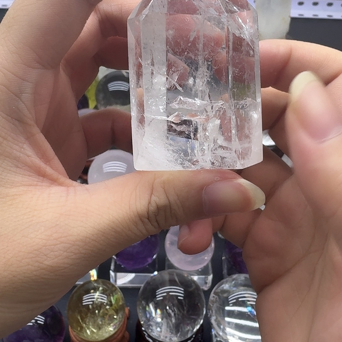 银S925镶嵌珠宝半成品水晶
