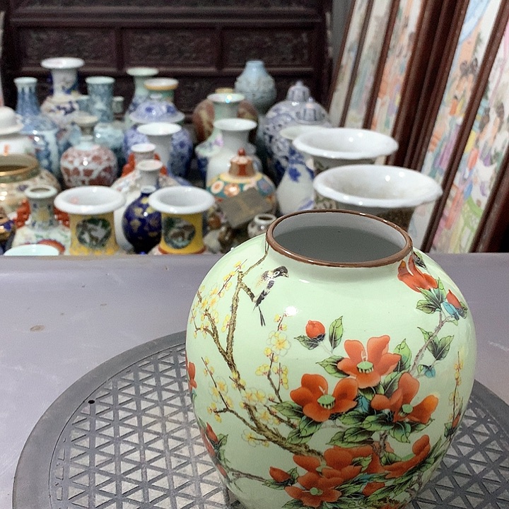 陶摆件博古架陶瓷摆件