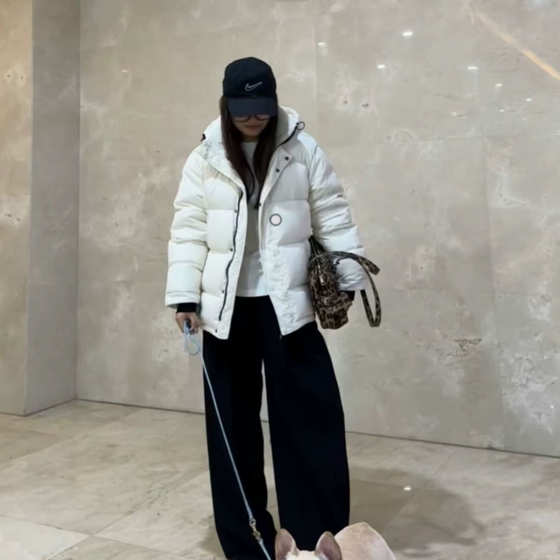 2025上新~LuLu家 男女同款经典5格 短款羽绒服MJ