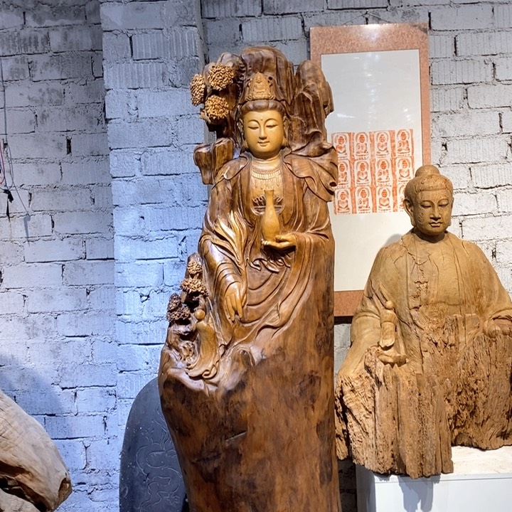 有机玻璃陪**老观音