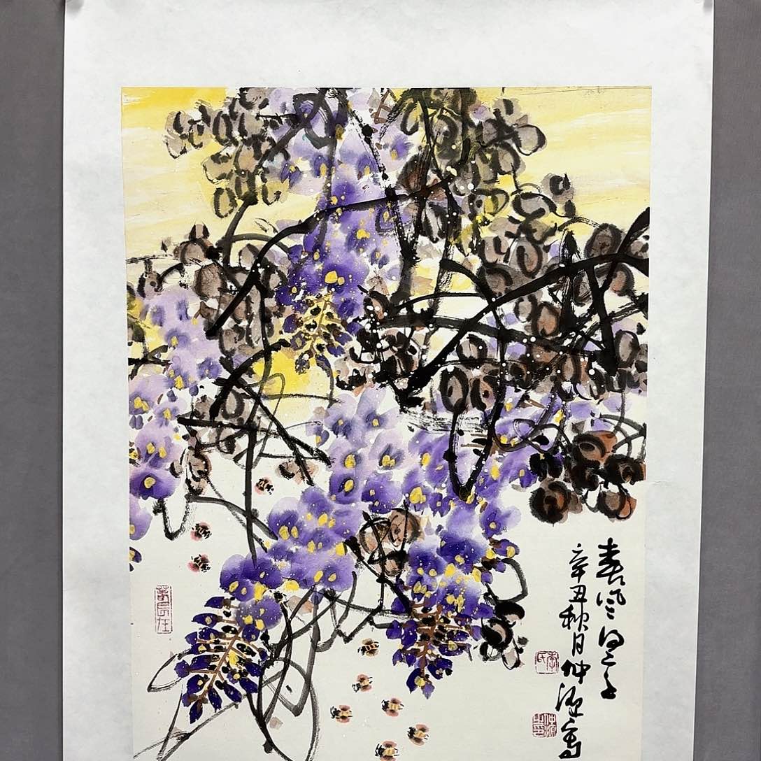 国画国画纯手绘作品请放心去藏