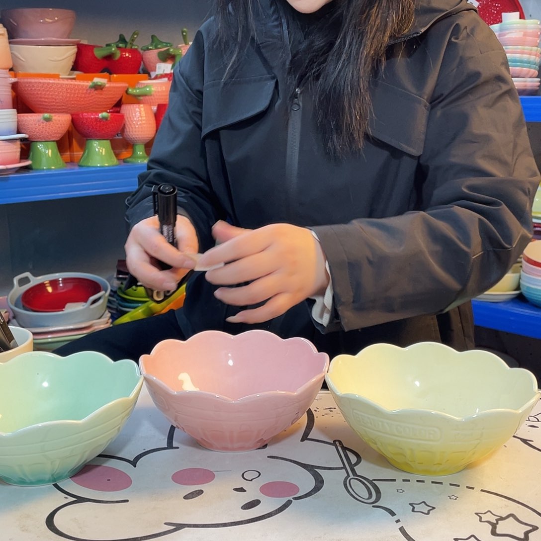 瓷片微瑕陶瓷餐具家用新38