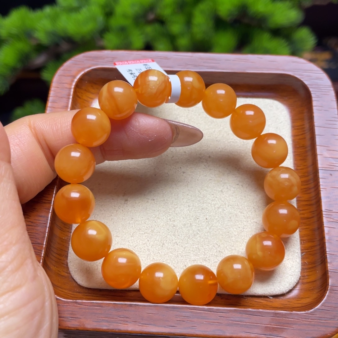 蜜蜡手链未镶嵌手串