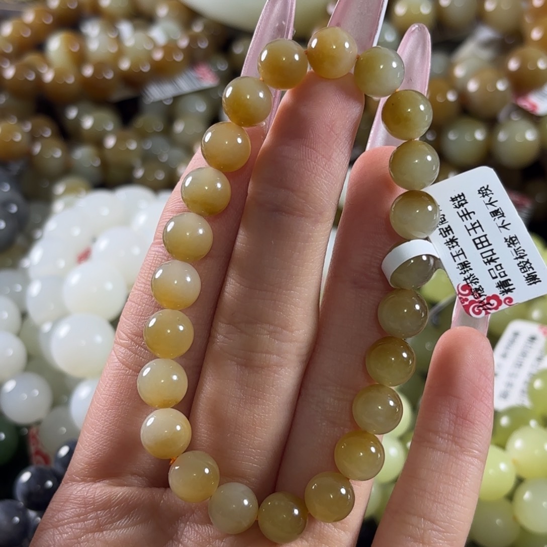 钗***钗和田玉未镶嵌手链拍5发1。500