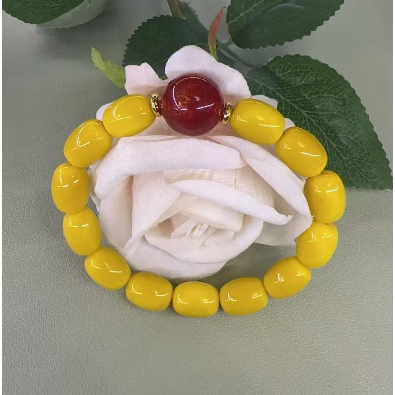 【孟总甄选】正品-寿山石高端 diy手链