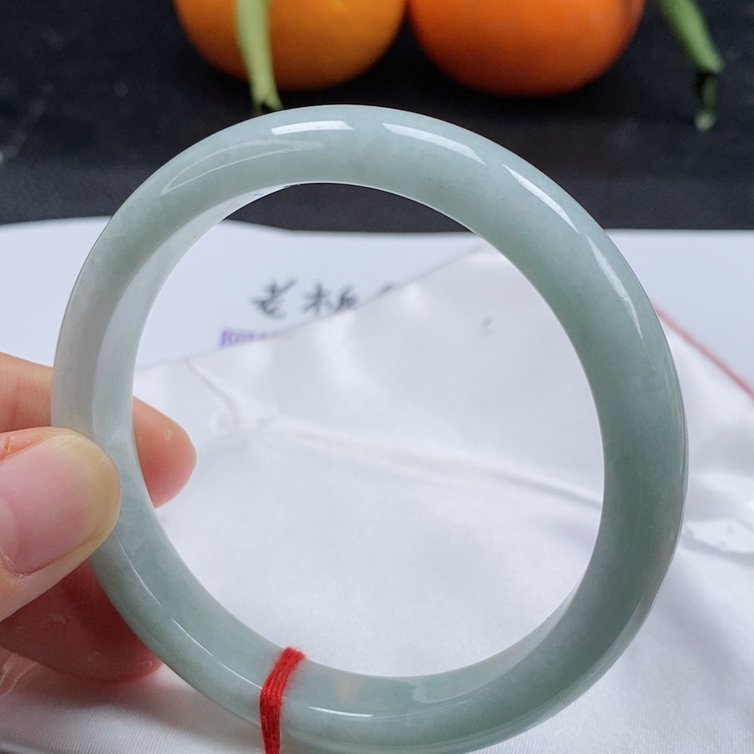 【闪购商品】翡翠手镯未镶嵌255号，60.61圈口