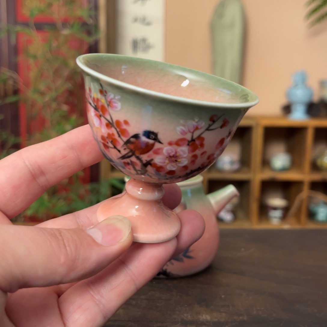 杯景德镇纯手工手绘陶瓷