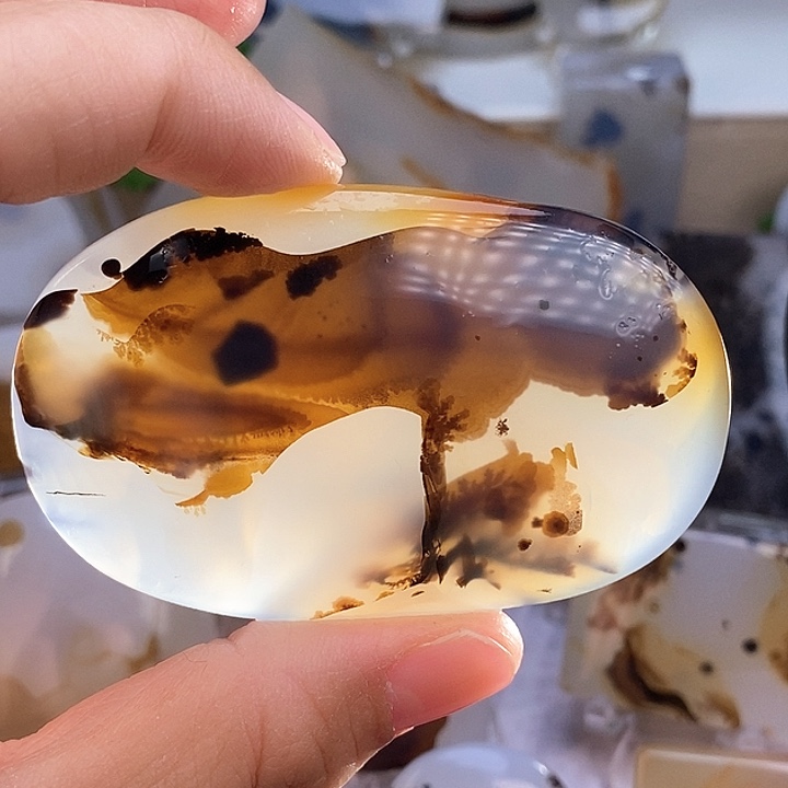 玛瑙/玉髓颈饰足银镀金镶嵌