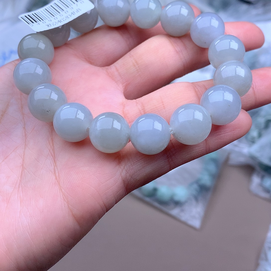 未镶嵌手串定制翡翠