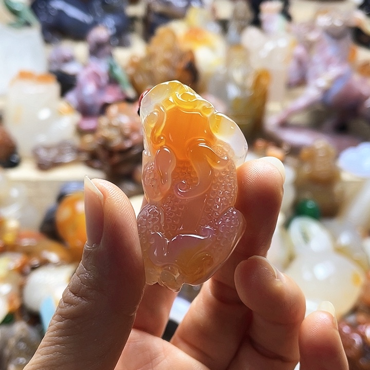 玛瑙/玉髓未镶嵌饰品