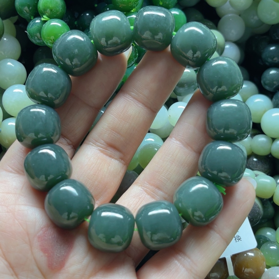 和田玉手链未镶嵌