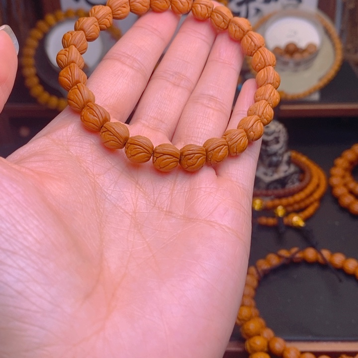 手串桃核龙文桃核09