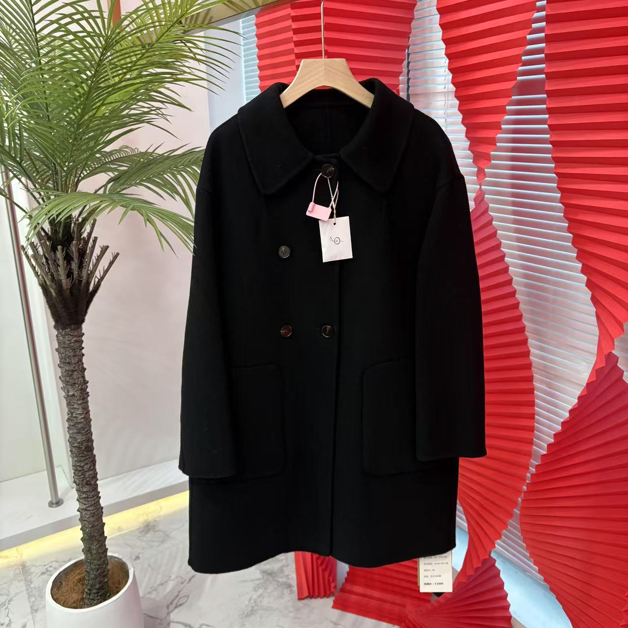 Luoxi/罗皙大衣女毛呢外套女装气质轻奢时尚百搭女士K367