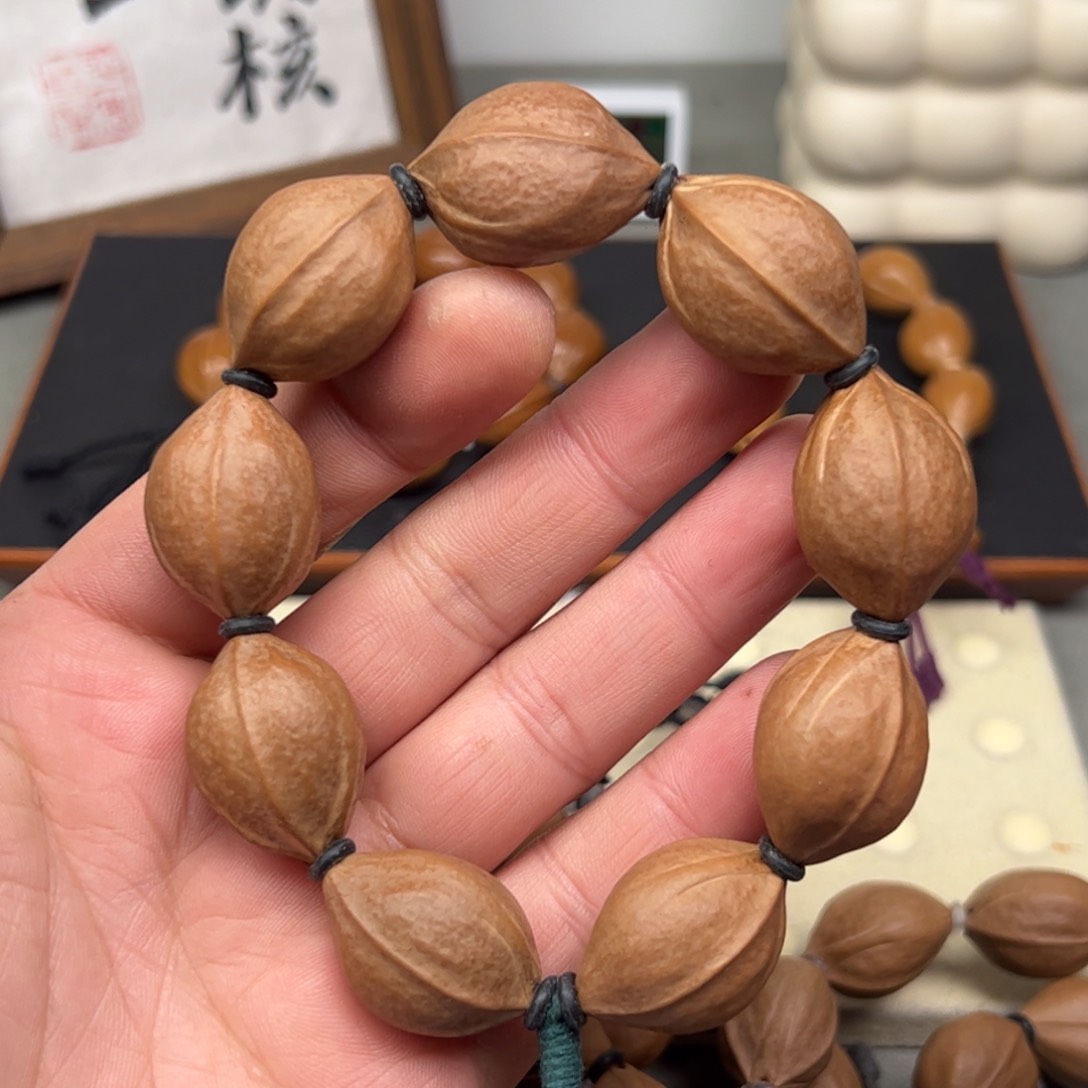 橄榄核手串/手链原生态2029头货