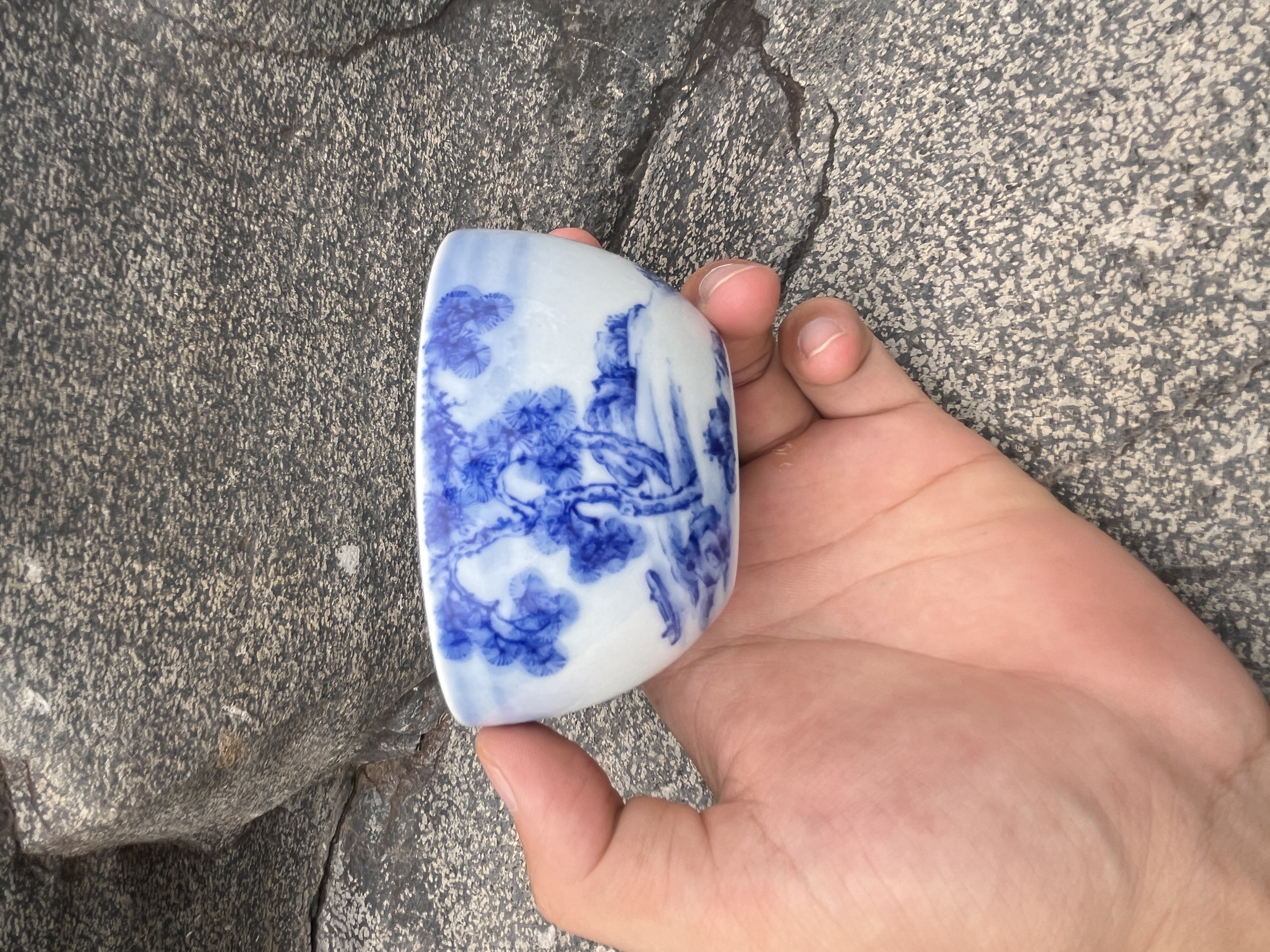 海溯阁雪景山水主人杯
