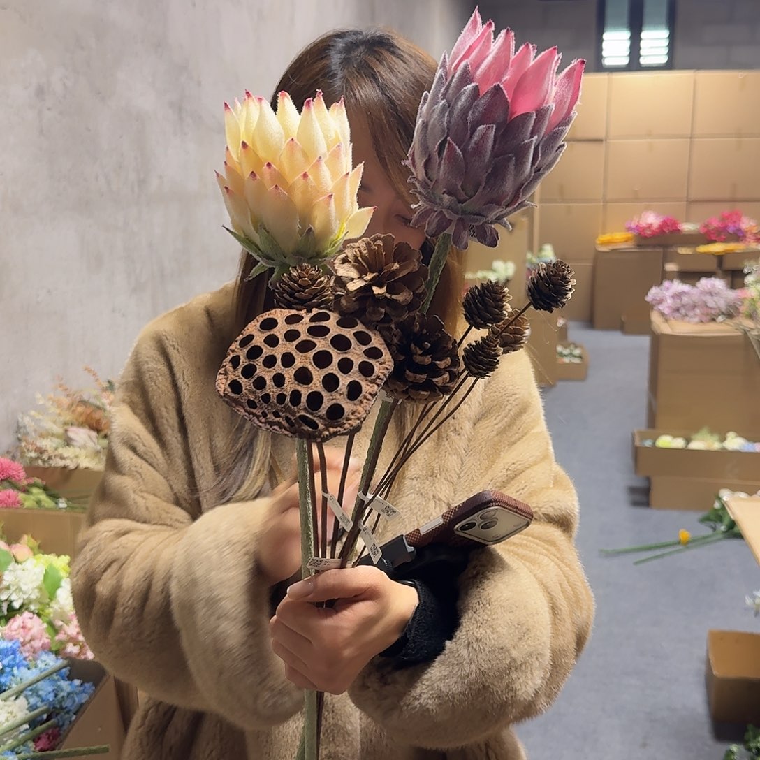 57号「闪购」仿真花，公主请下单