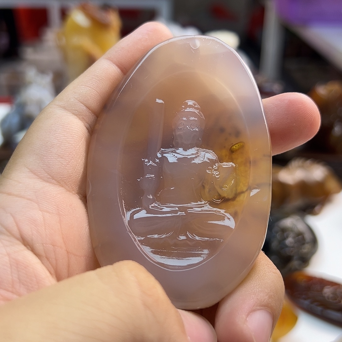 玛瑙/玉髓未镶嵌颈饰