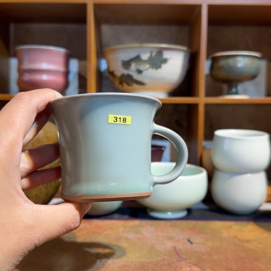 杯子蘭山窑手作器物318正品