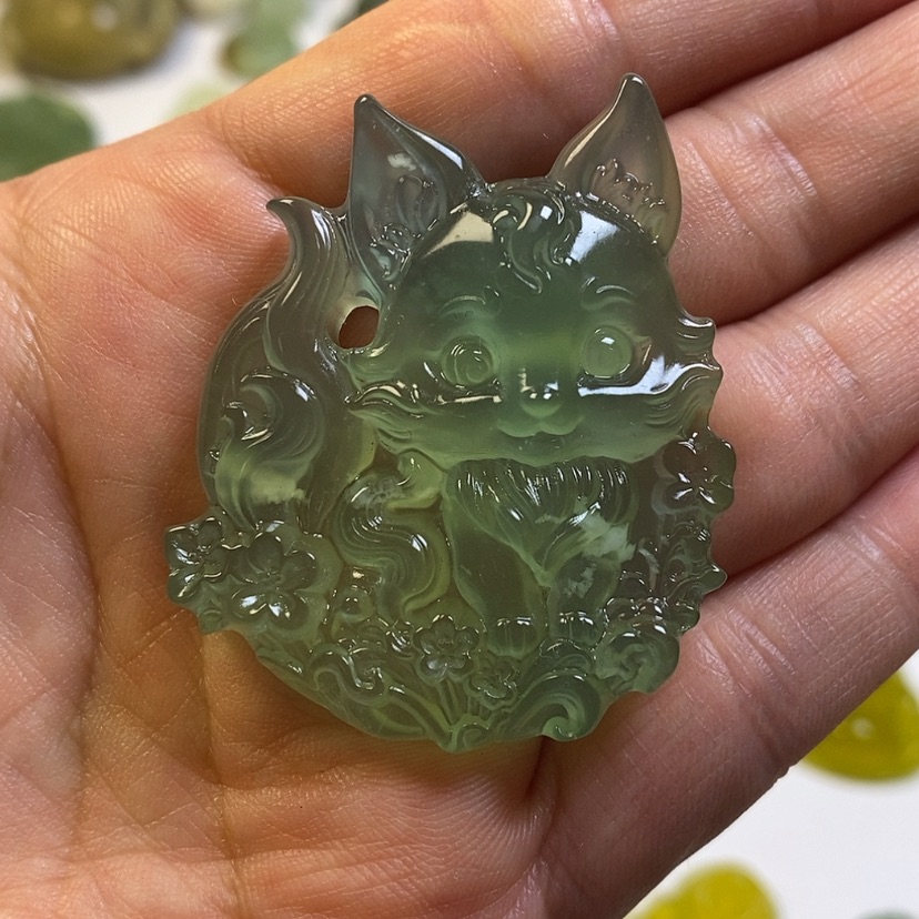 【闪购商品】蛇纹石玉颈饰未镶嵌