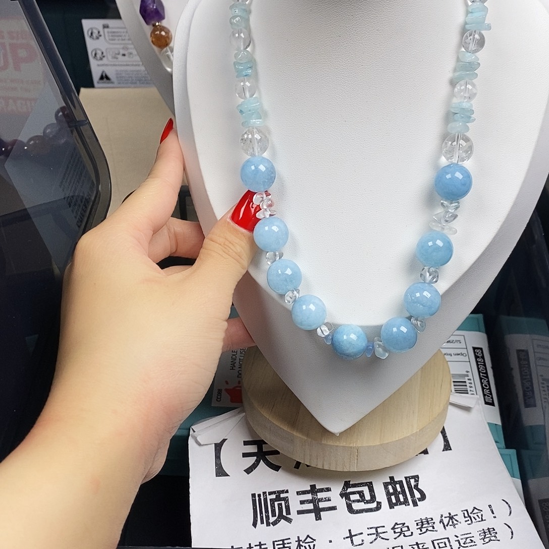 水晶手链银S925镶嵌