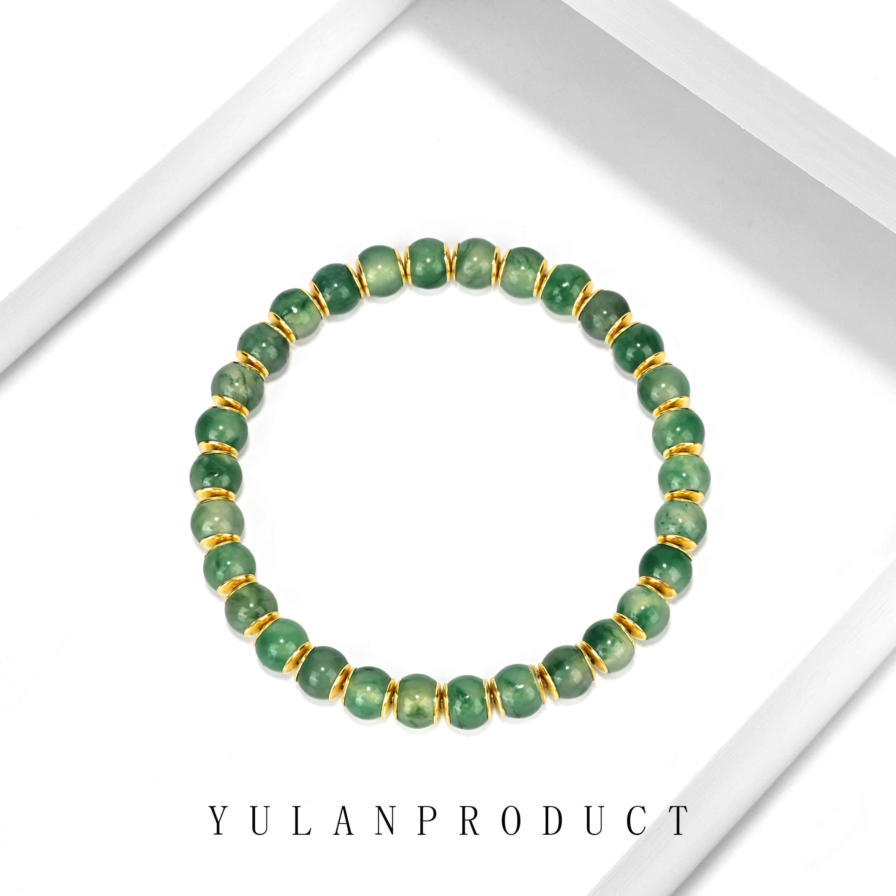 龙虎山界守战甲系列-「金盾·飘花」设计师款-非洲翠镶嵌