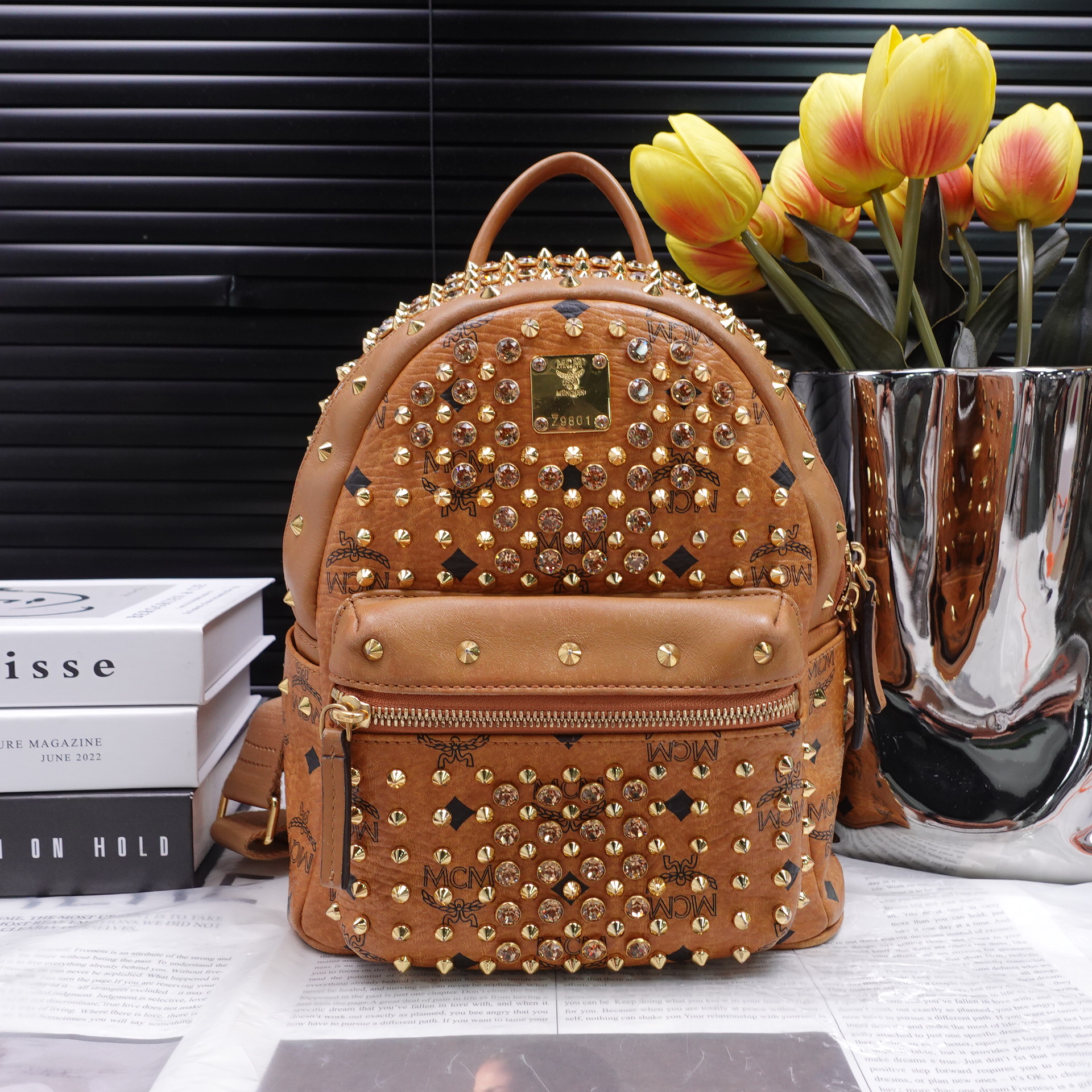 95新 MCM 双肩包/T20308954