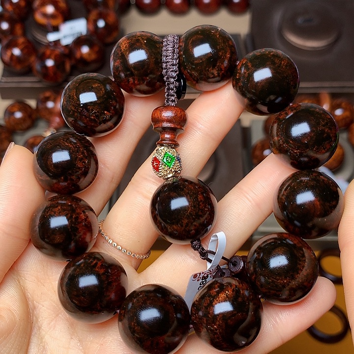 花梨木类手串/手链风化土埋料瘤疤高货老料2.0