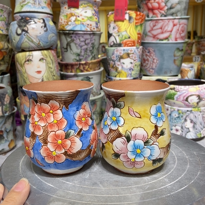 景德镇艺术手绘作品