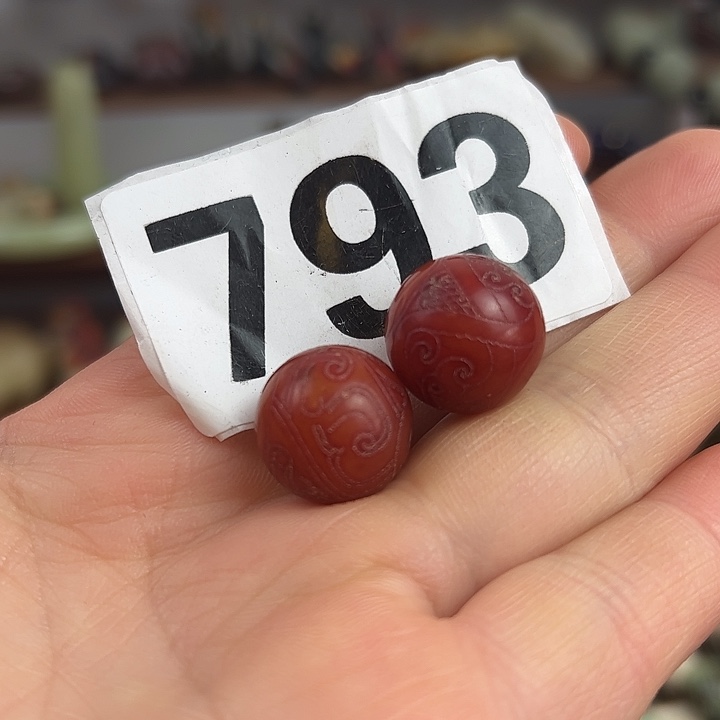 和田玉（糖玉）颈饰未镶嵌